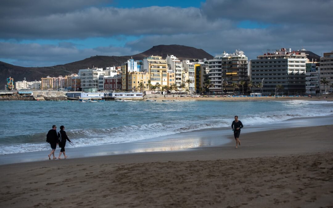 Playa de Las Canteras en Las Palmas de Gran Canaria