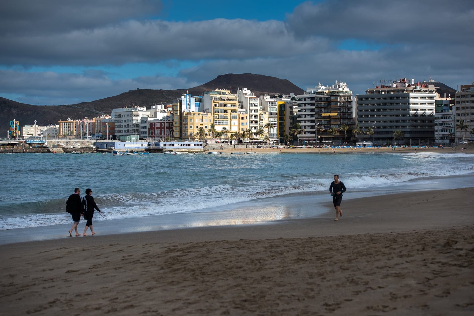 Playa de Las Canteras en Las Palmas de Gran Canaria