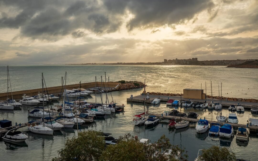 Puerto deportivo de Cabo Roig, en Orihuela Costa