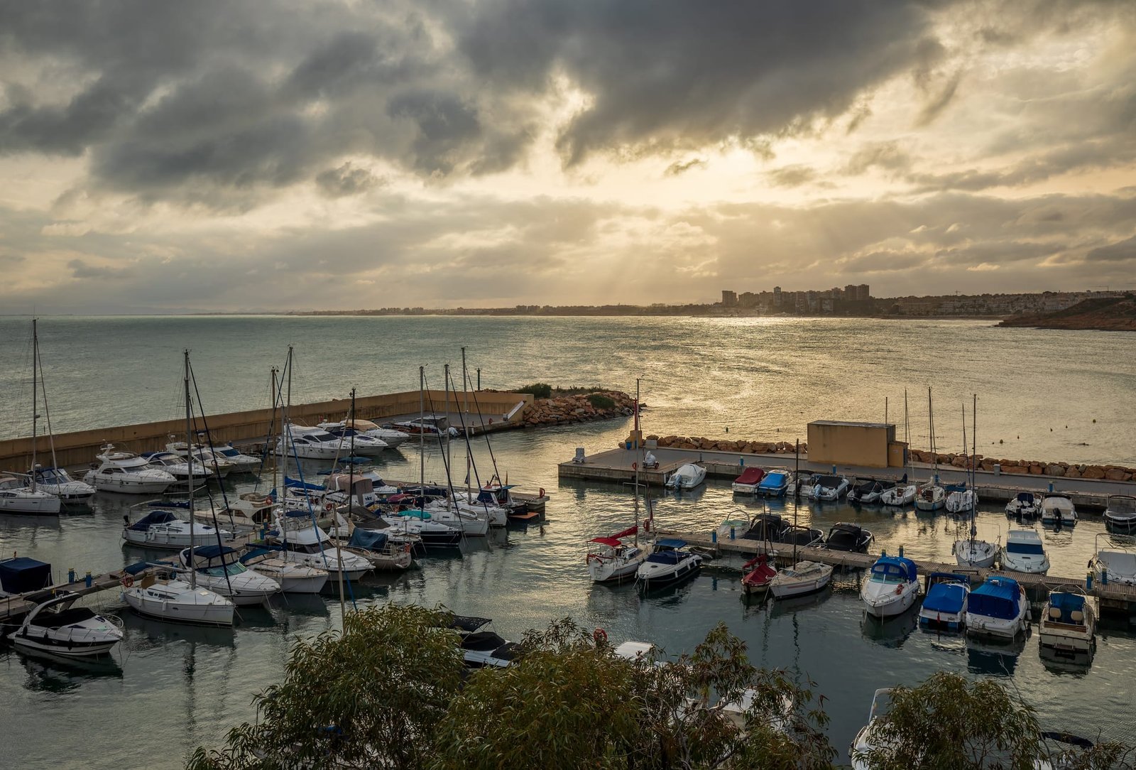 Puerto deportivo de Cabo Roig, en Orihuela Costa